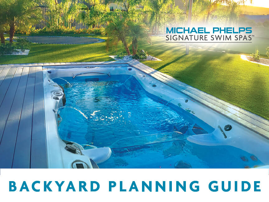 Cover of MasterSpas Backyard Planning Guide.